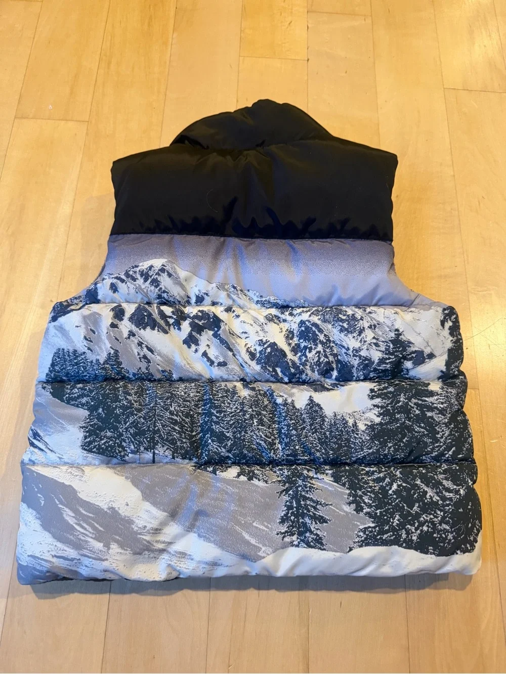GAP Mountain-Print Puffer Vest